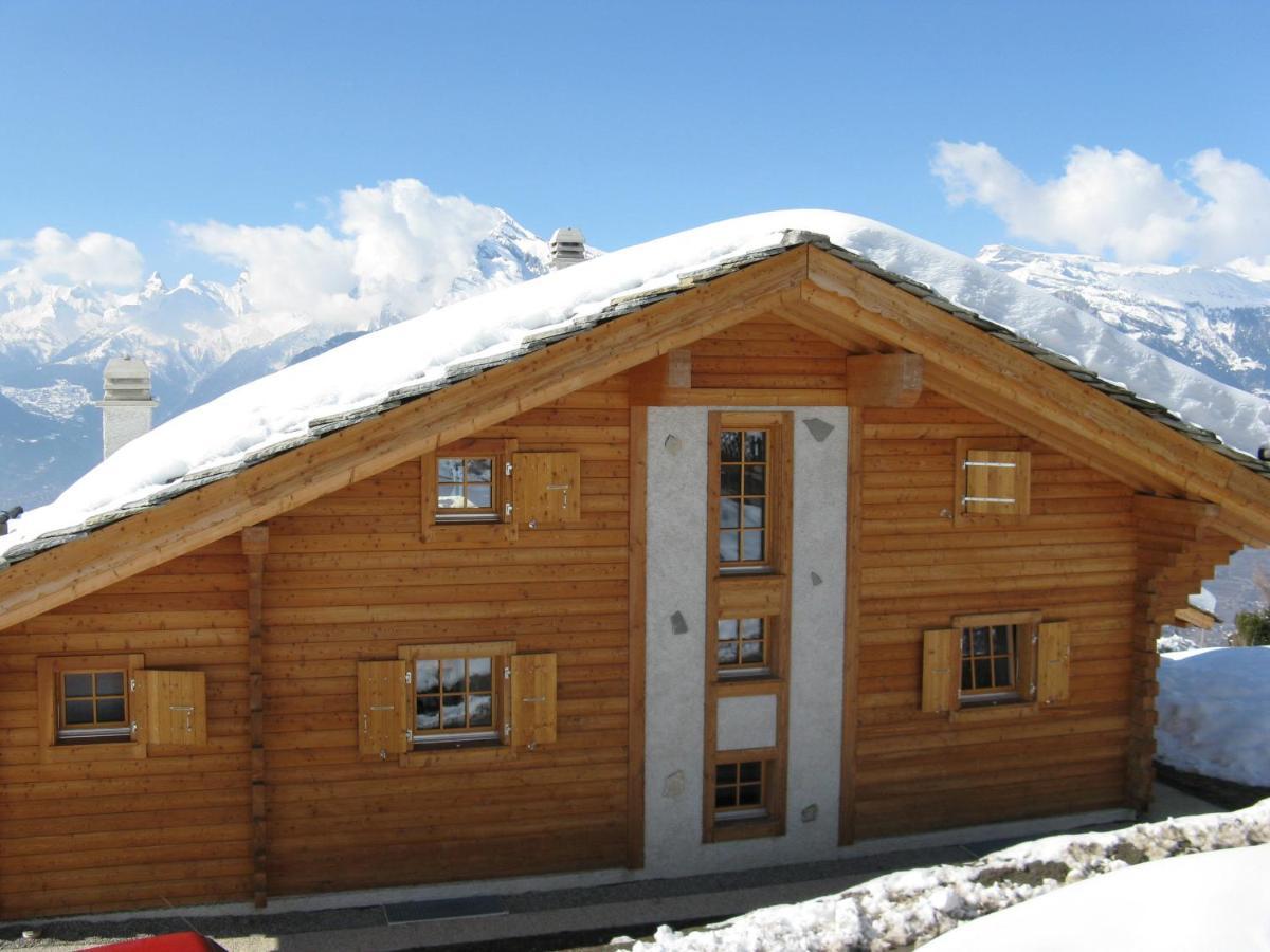 Christoph Standing & Calm Chalet 10 Pers By Alpvision Residences Veysonnaz Exterior photo