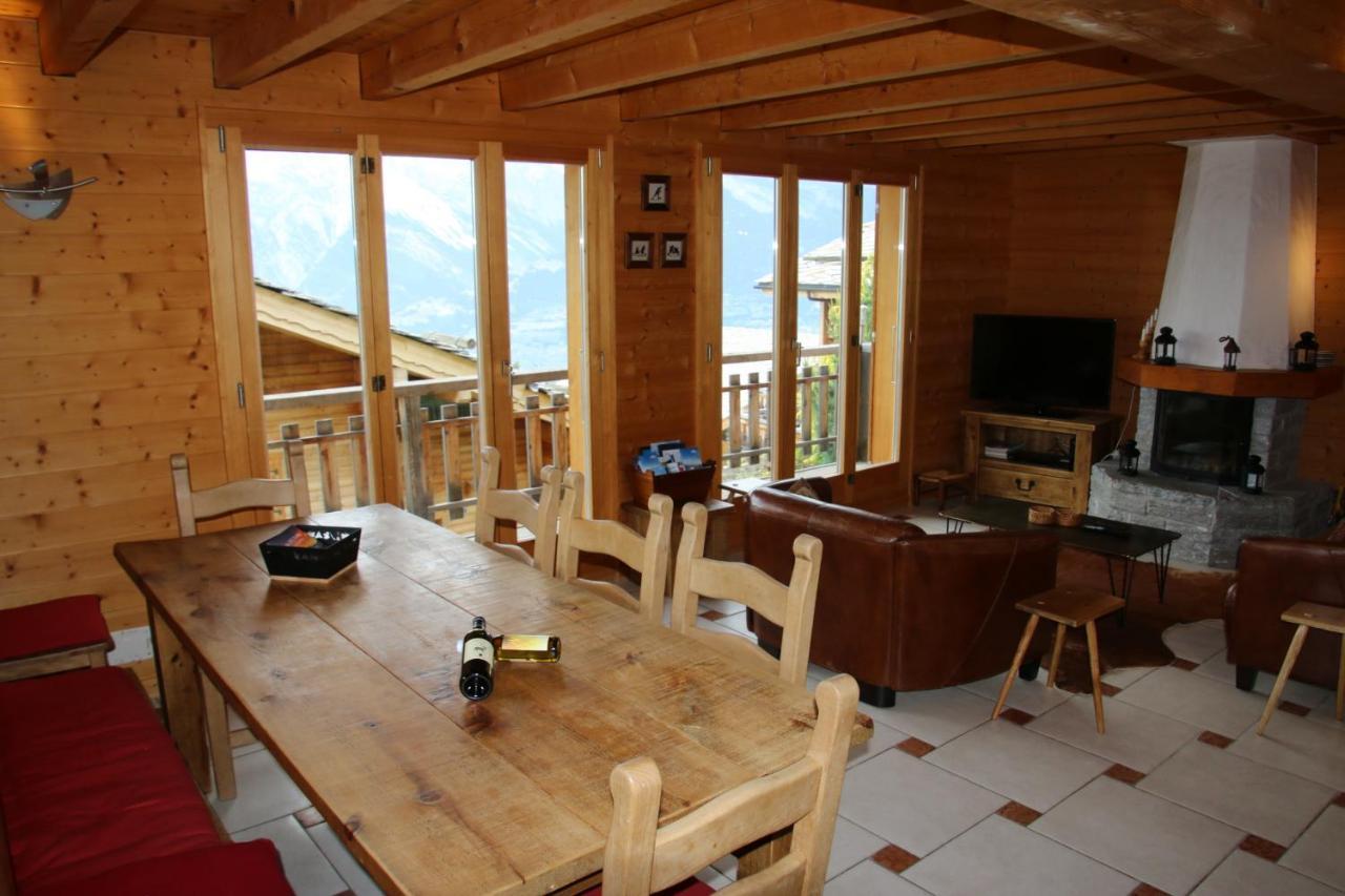 Christoph Standing & Calm Chalet 10 Pers By Alpvision Residences Veysonnaz Exterior photo