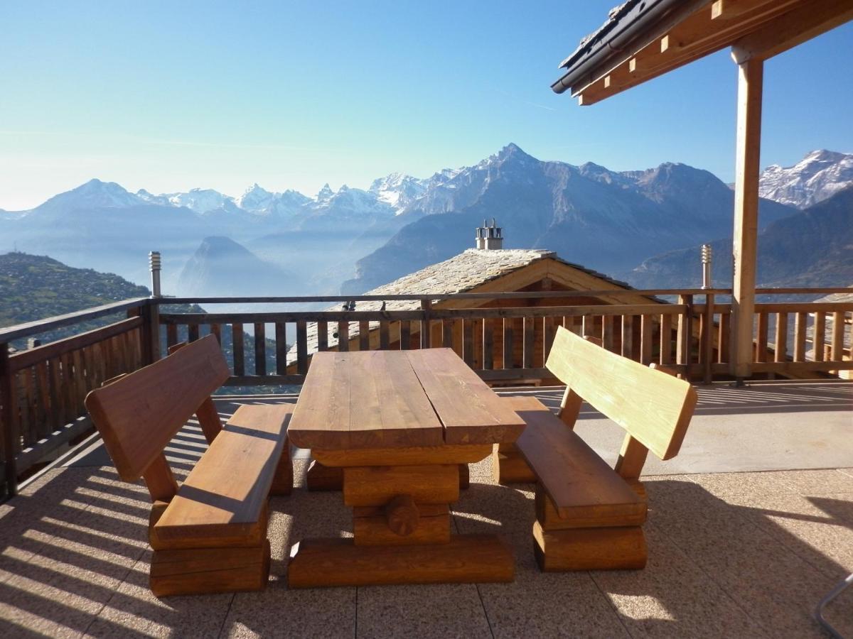 Christoph Standing & Calm Chalet 10 Pers By Alpvision Residences Veysonnaz Exterior photo