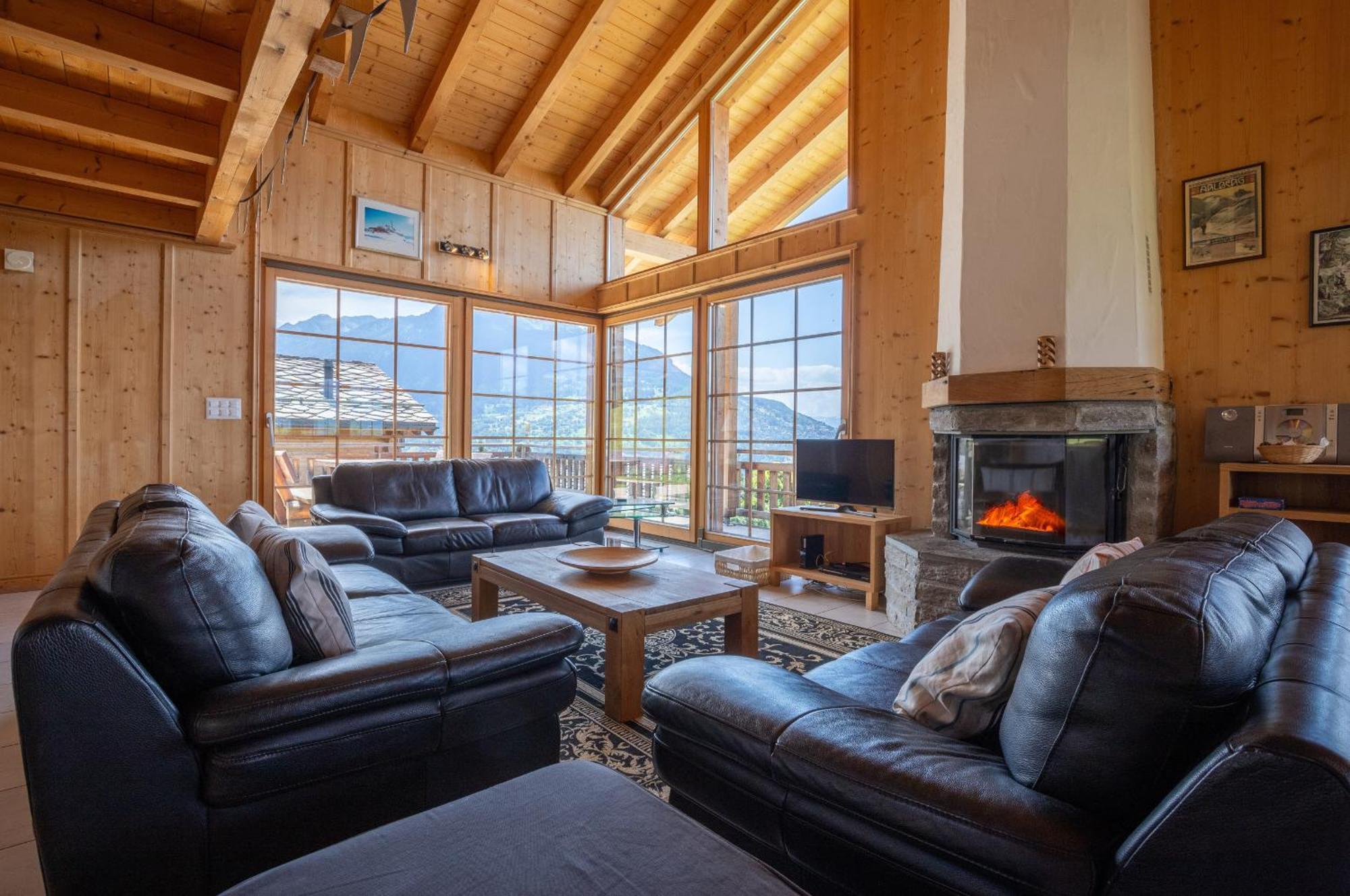 Christoph Standing & Calm Chalet 10 Pers By Alpvision Residences Veysonnaz Exterior photo
