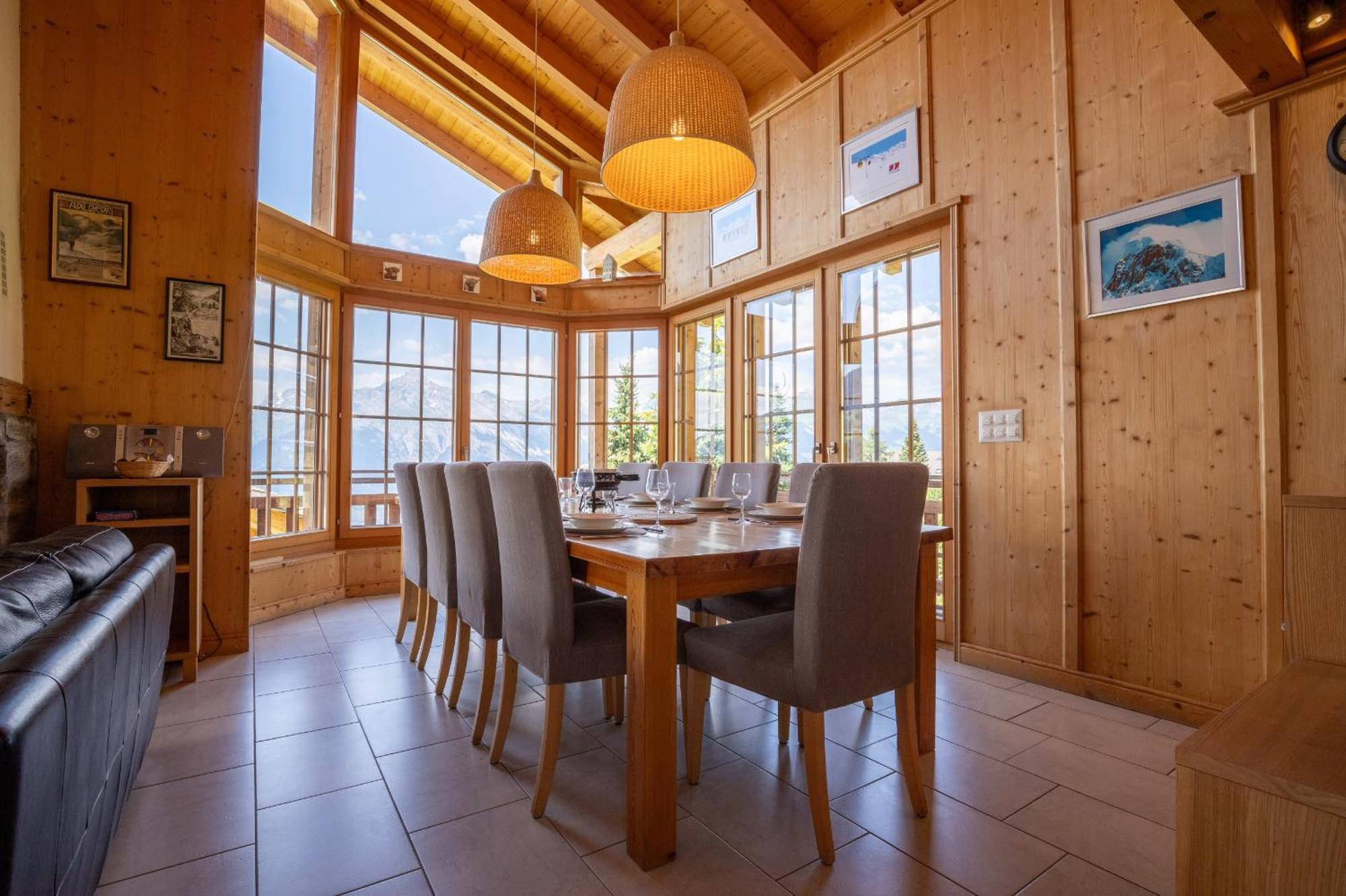 Christoph Standing & Calm Chalet 10 Pers By Alpvision Residences Veysonnaz Exterior photo